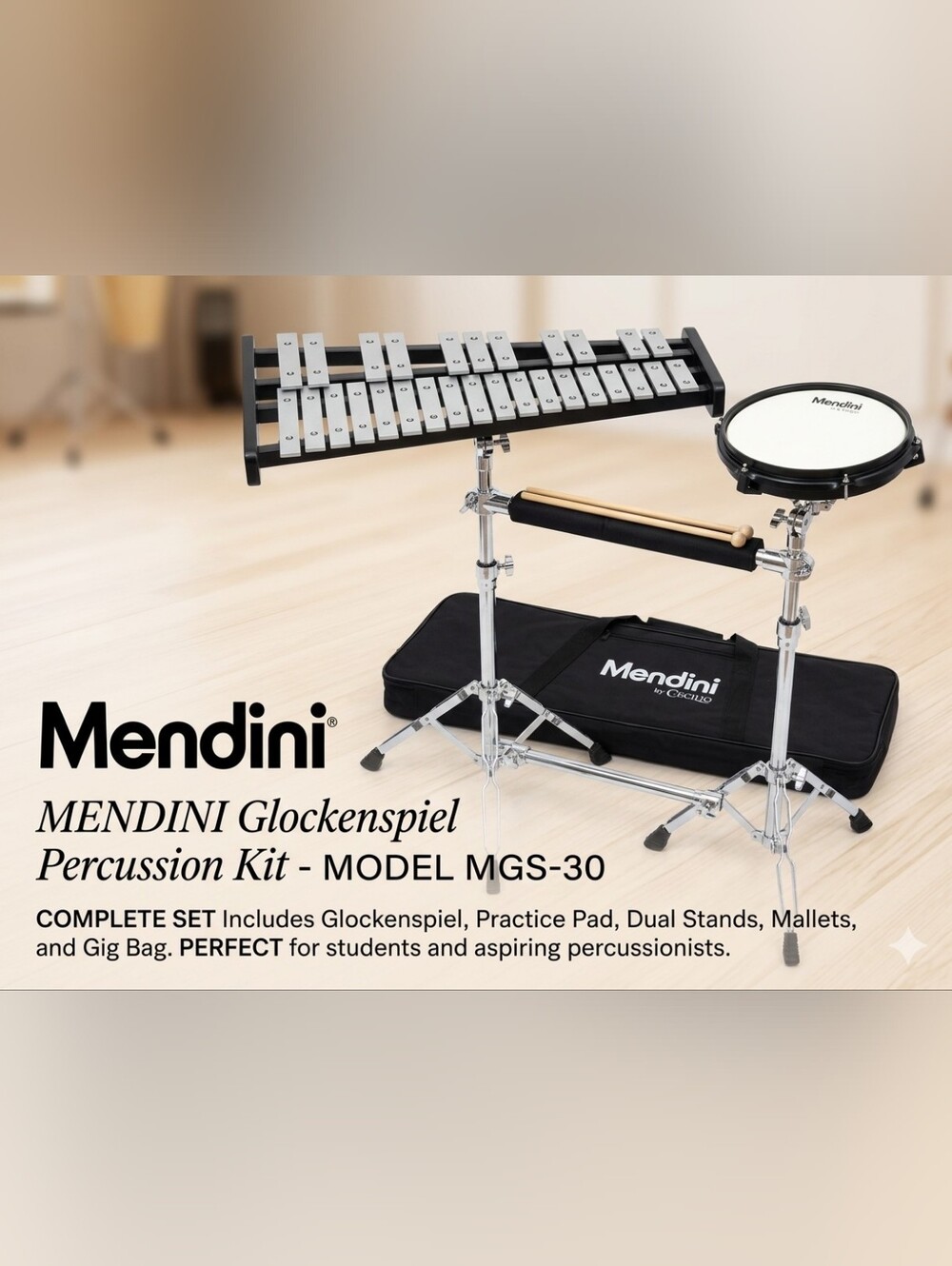 🥁Mendini Glockenspiel Percussion Set🥁